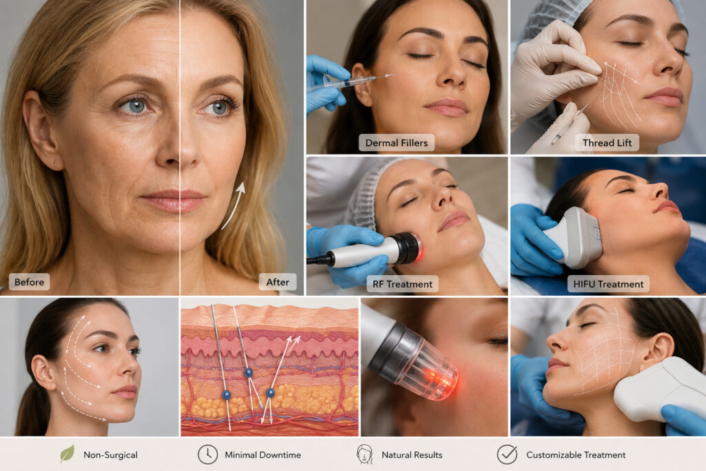 Non-surgical facelift